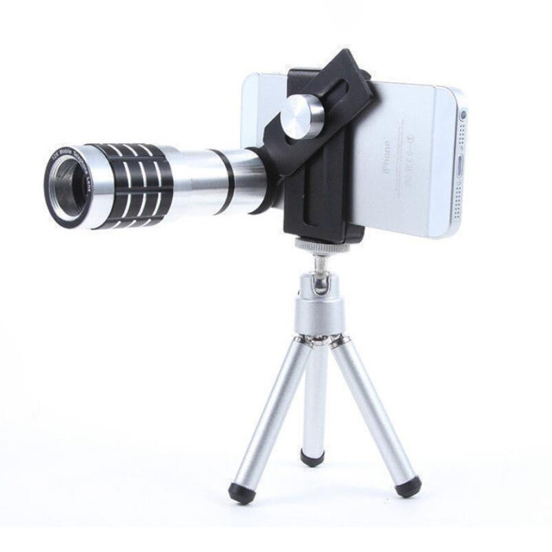HX-12X HD telescope 12X camera lens with tripod
