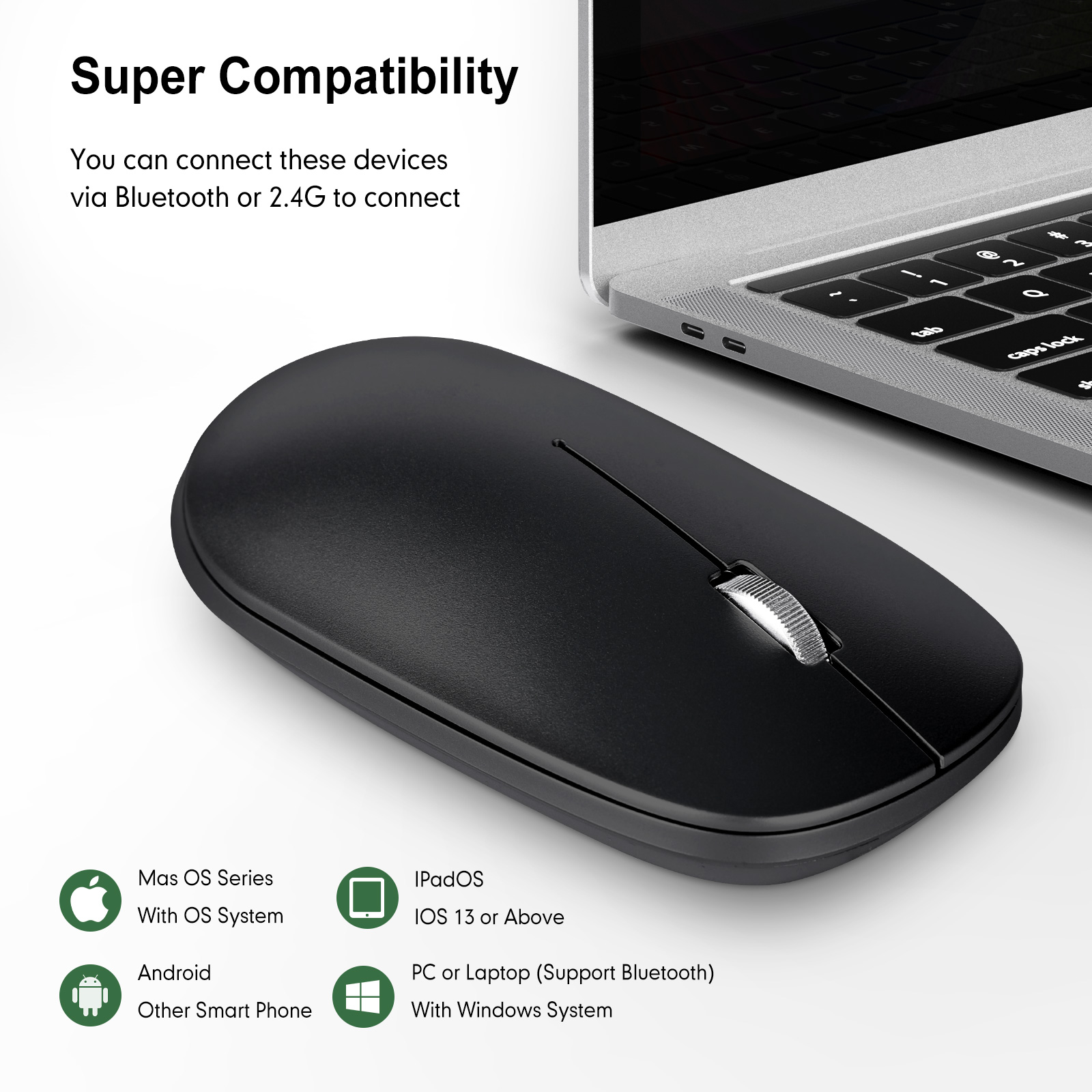 M503 2.4G Bluetooth Wireless Mouse Dual Mode Computer Mouse 