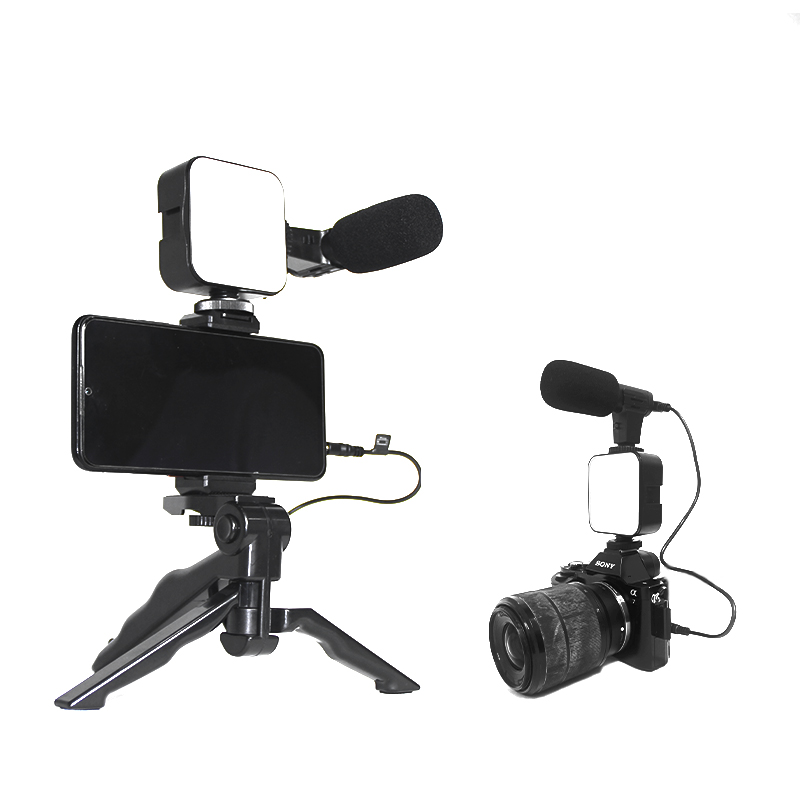 V-1 All in 1 Mobile Vlogging Portable Video Kit Camera Kit w