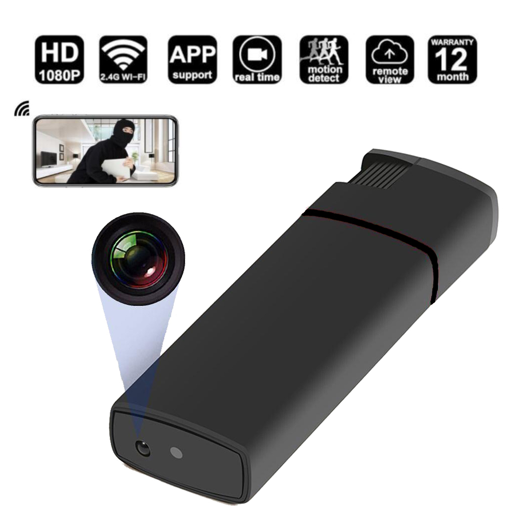Spy Lighter HD Spy Camera WiFi Hidden Nann Mini Lighter Came