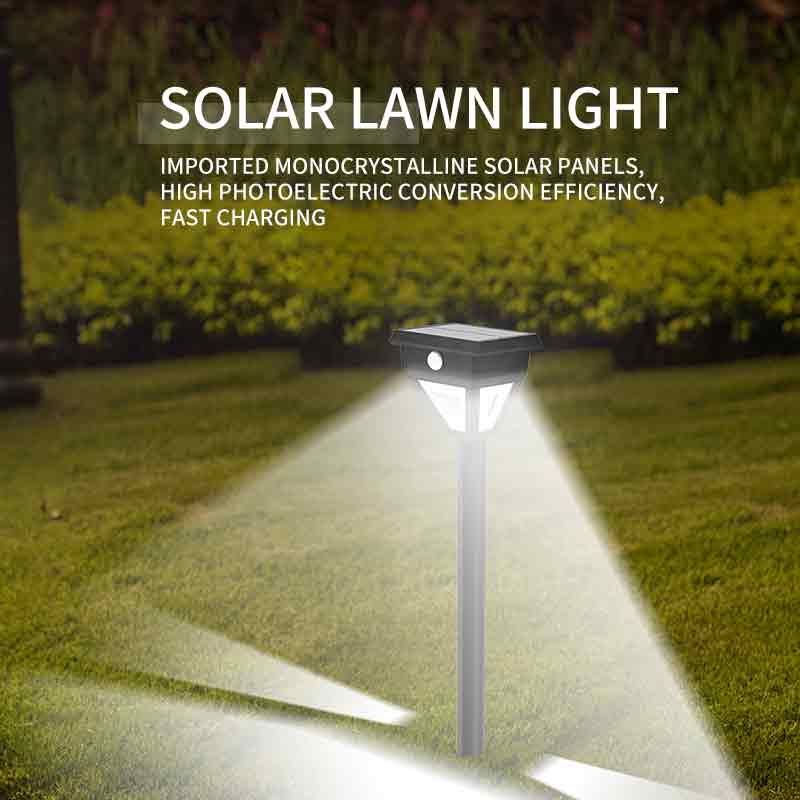 NEW updated 2 Pack Solar LED Pathway Lights Outdoor Solar Po