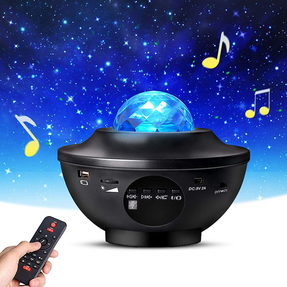 Remote Controlled LED Laser Sky Projector Star Starry Night 
